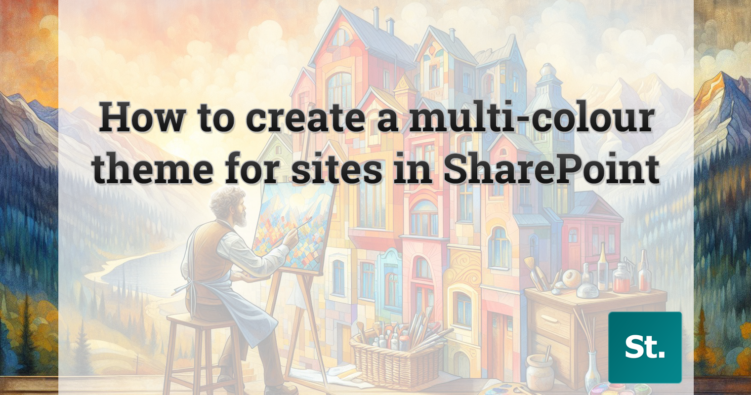 Create multi-coloured themes for SharePoint sites