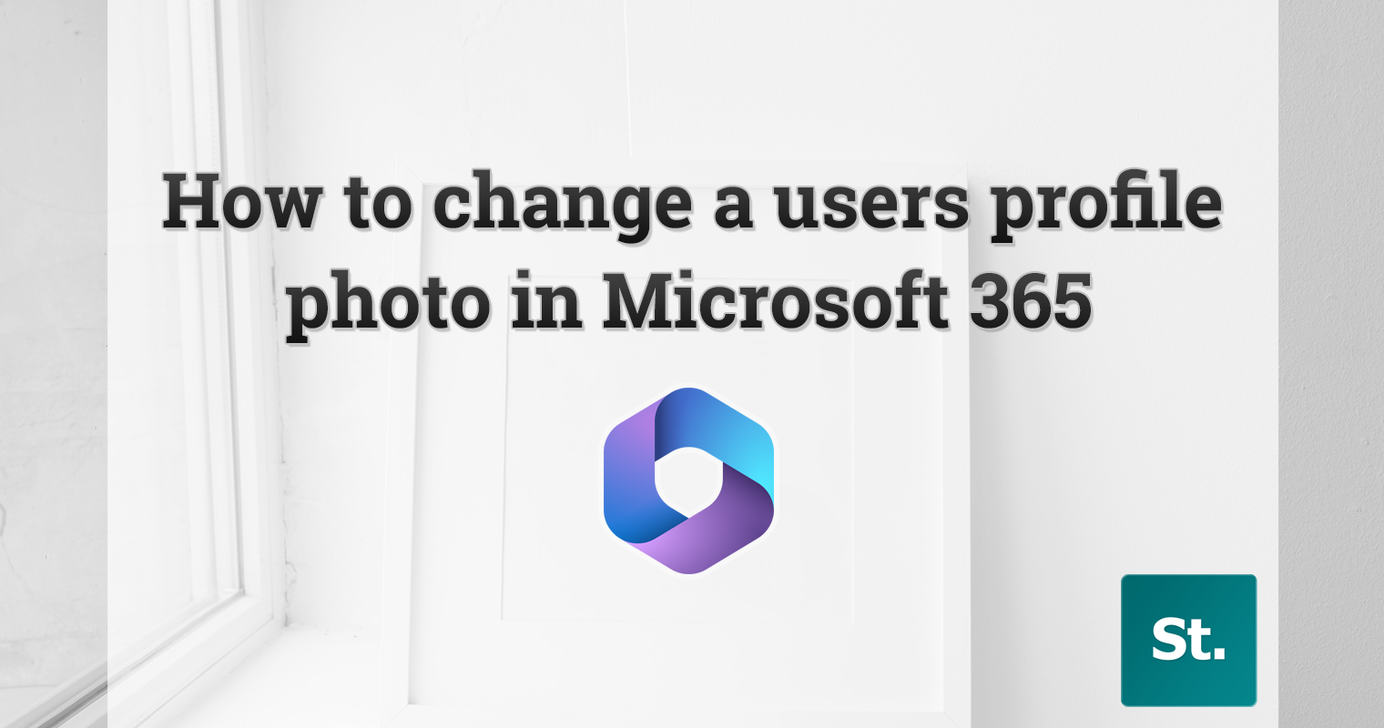 How to change a users profile photo in Microsoft 365