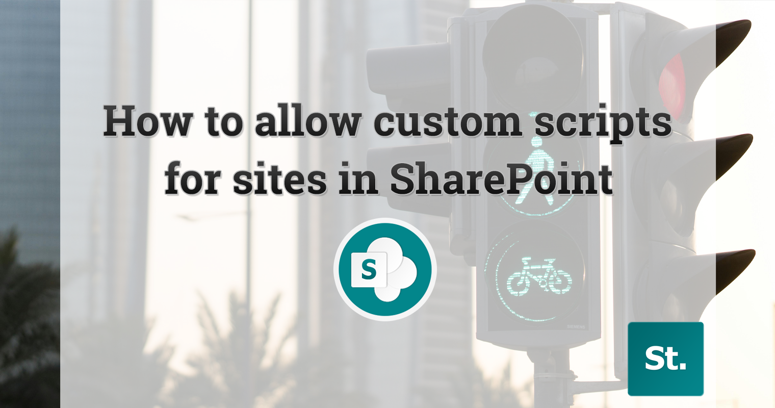 Allow custom scripts via settings in SharePoint
